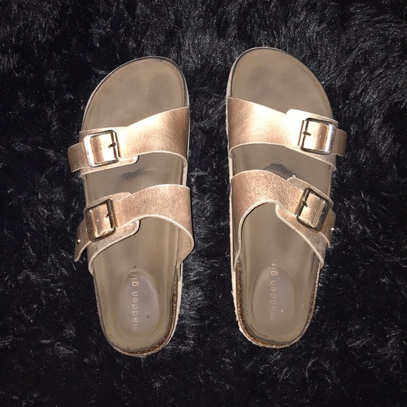Shoes - Used rose Gold sandals
